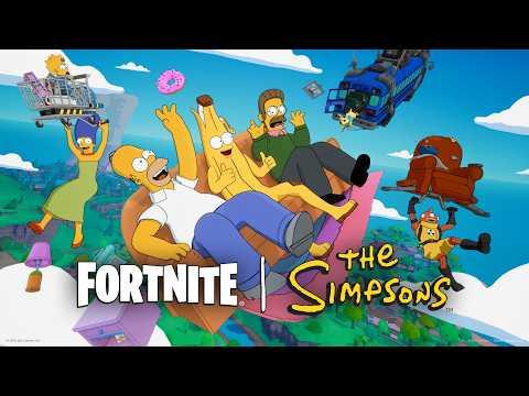 Fortnite x The Simpsons fragman