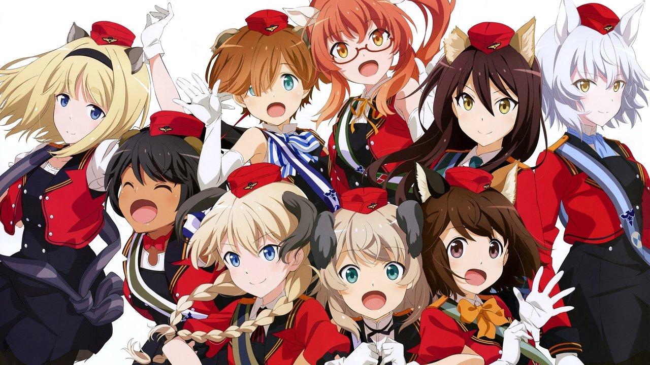 League of Nations Air Force Aviation Magic Band Luminous Witches backdrop