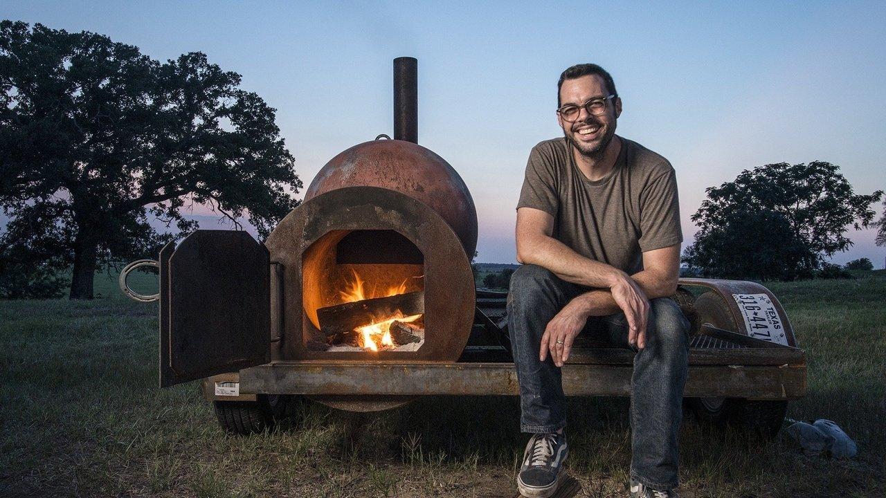 BBQ with Franklin backdrop