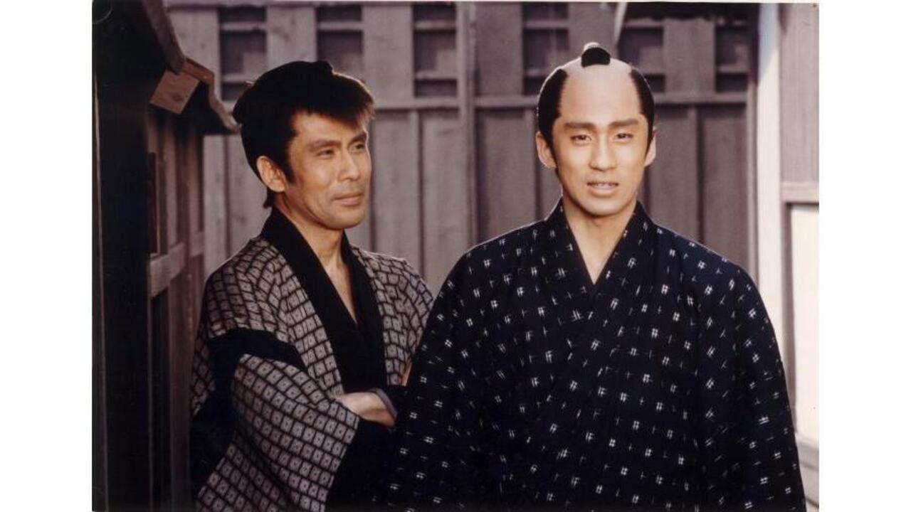 Father and Son Hawk backdrop