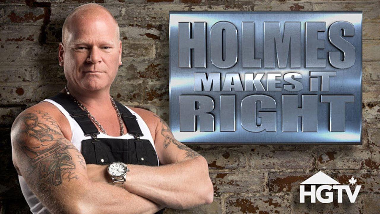 Holmes Makes It Right backdrop