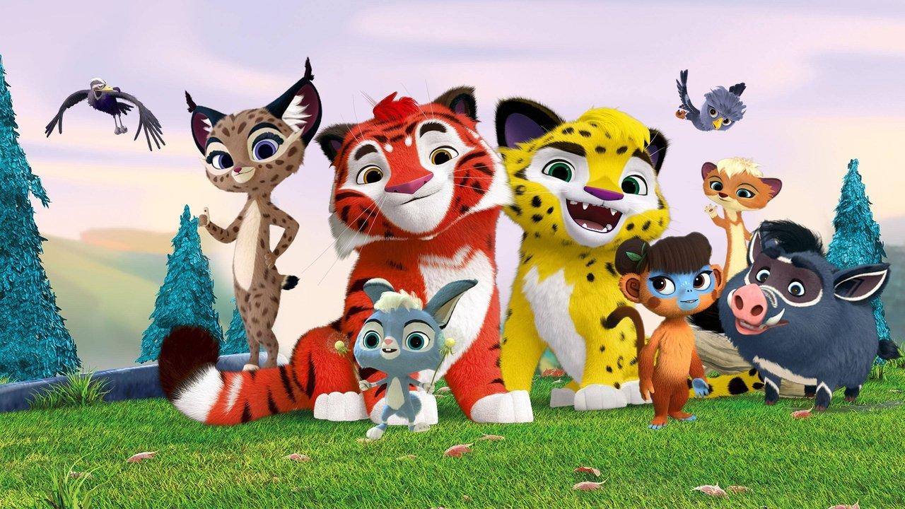 Leo and Tig backdrop