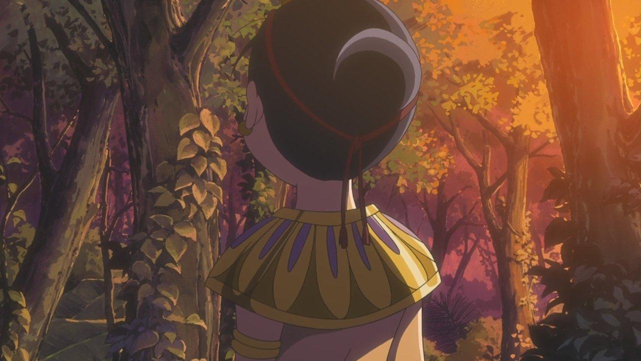 Osamu Tezuka's Buddha backdrop