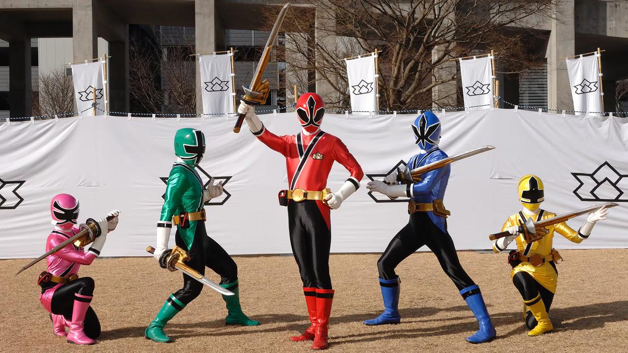 Samurai Sentai Shinkenger backdrop