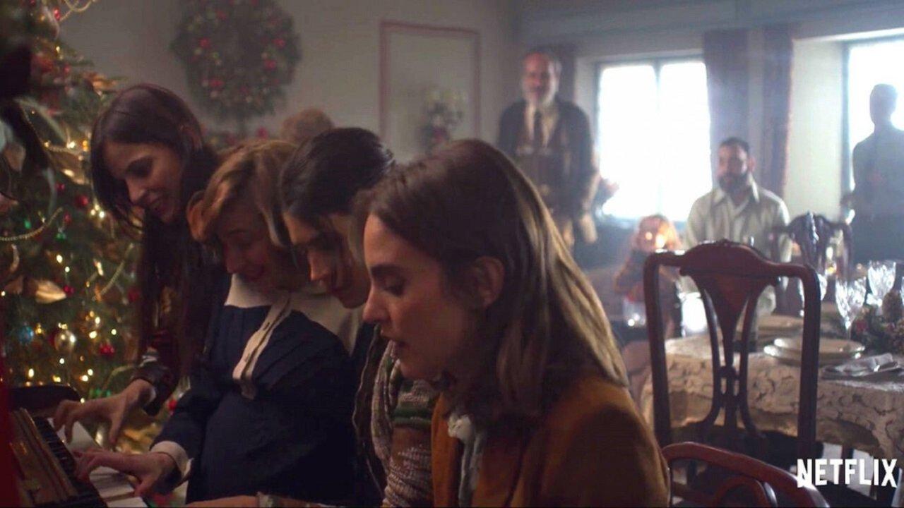 Three Days of Christmas backdrop