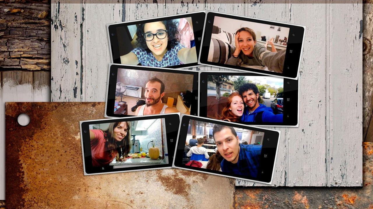 Generació selfie backdrop