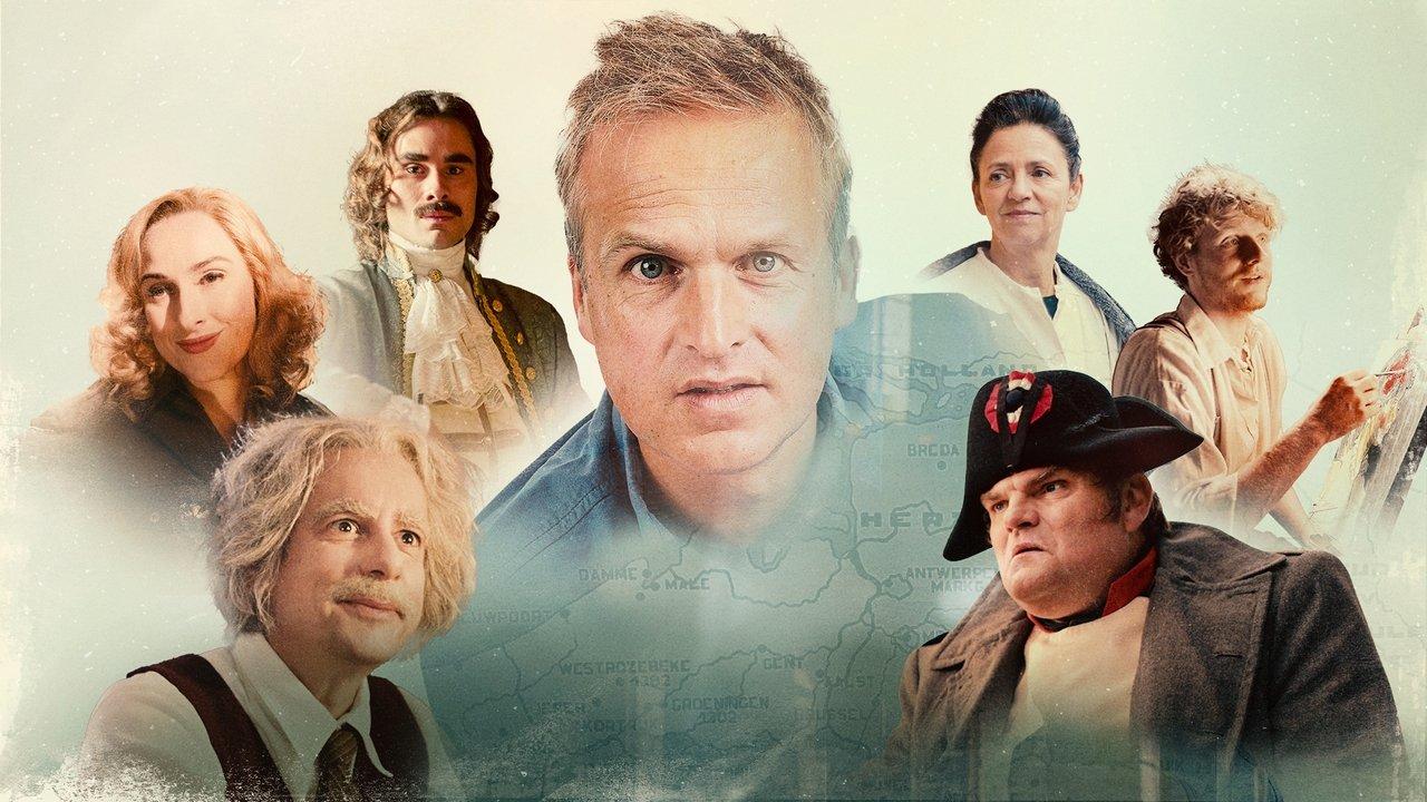 Interview met de geschiedenis backdrop