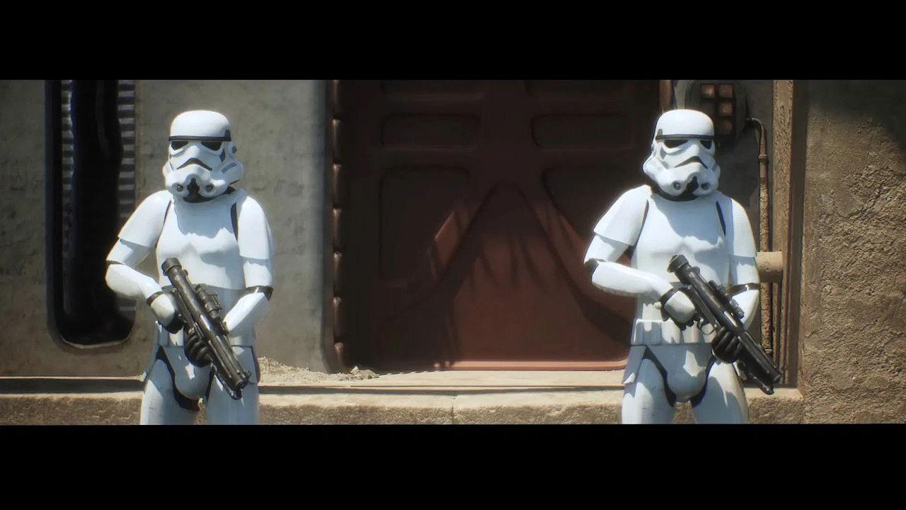 For the Empire backdrop