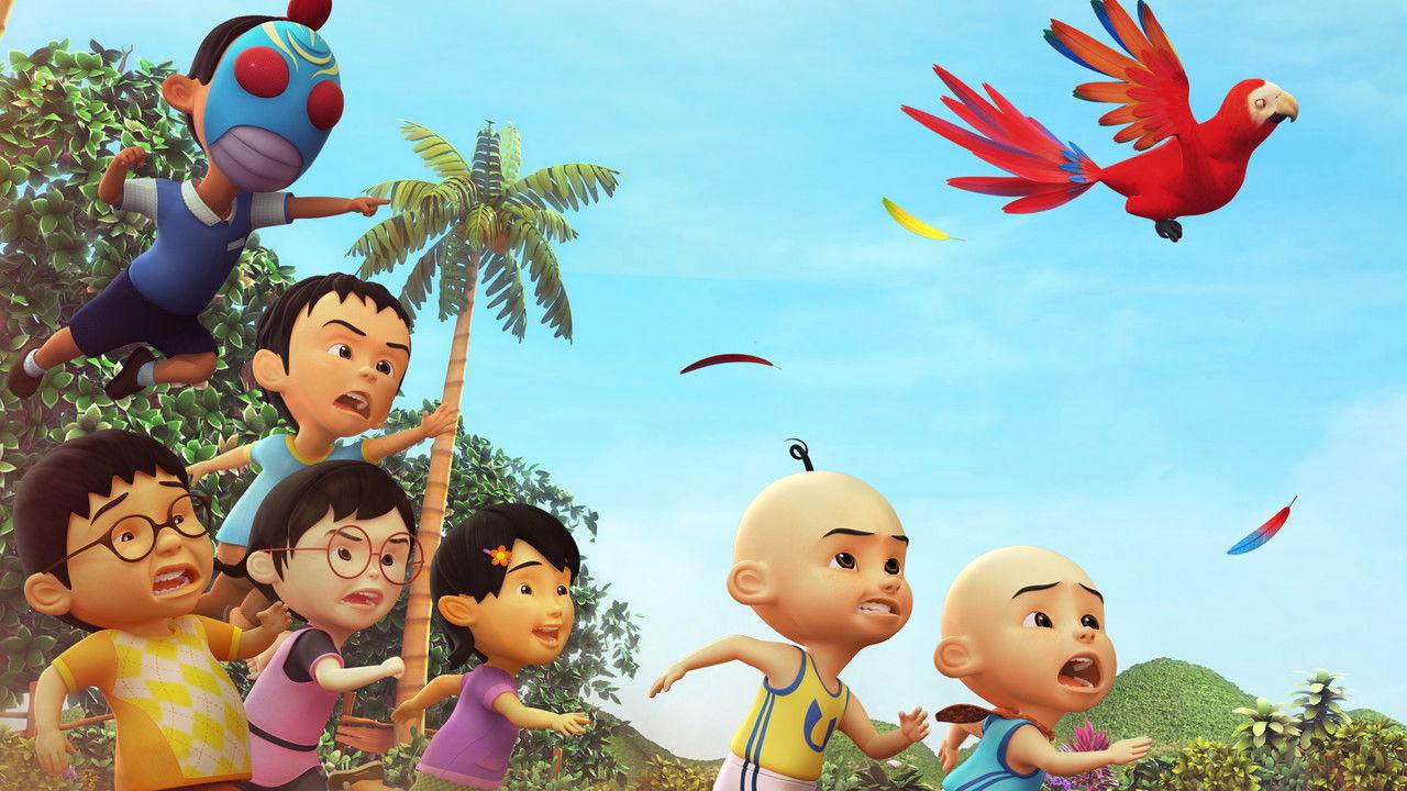 Upin & Ipin backdrop