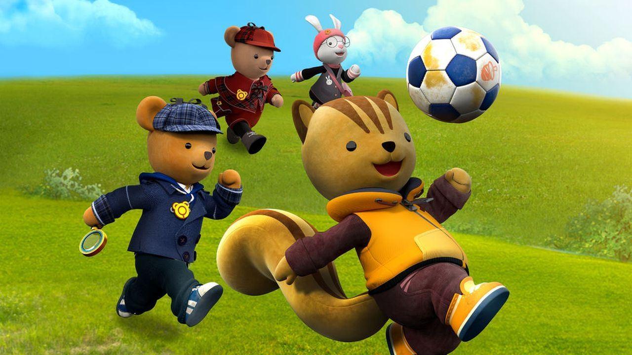 Treehouse Detectives backdrop