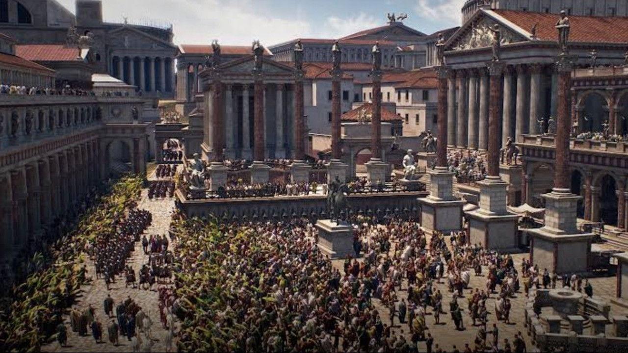 Rebuilding Ancient Rome backdrop