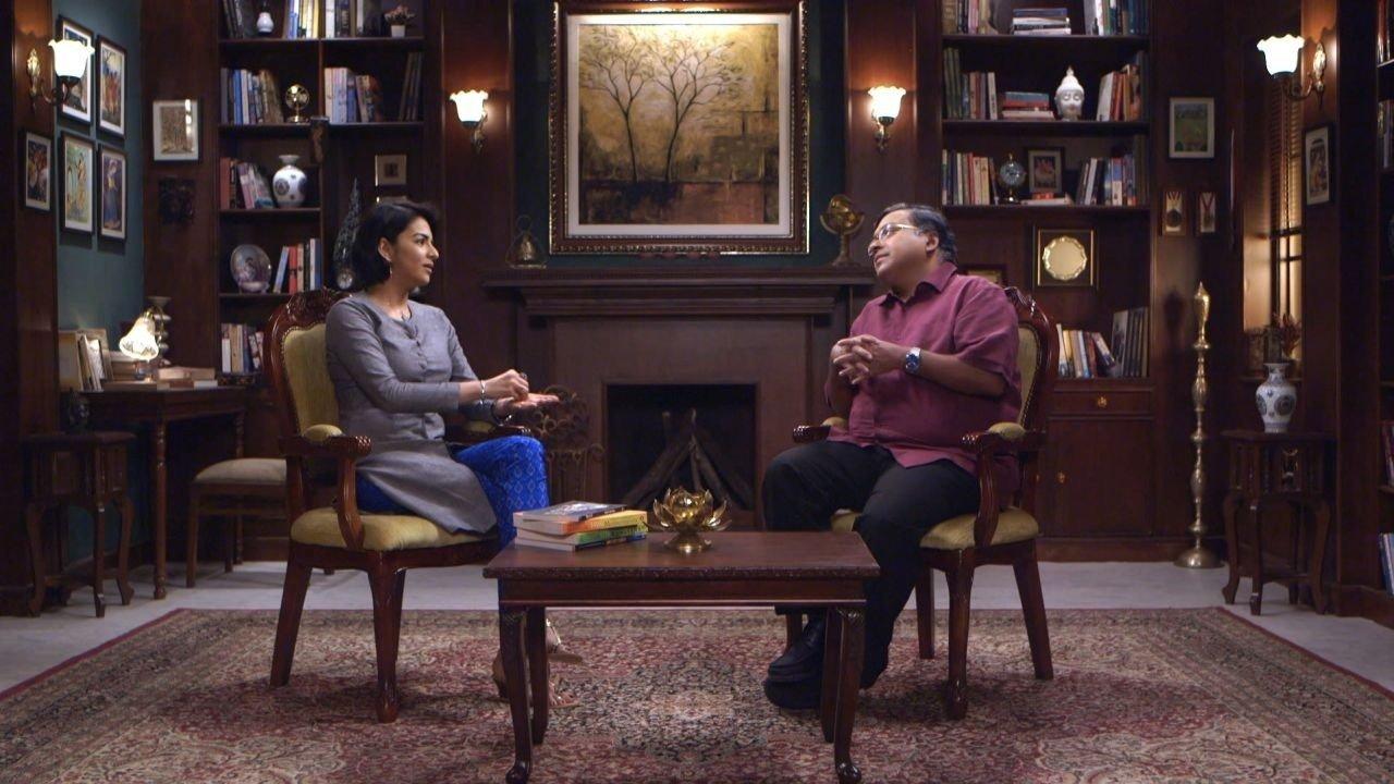 Devlok With Devdutt Pattanaik backdrop