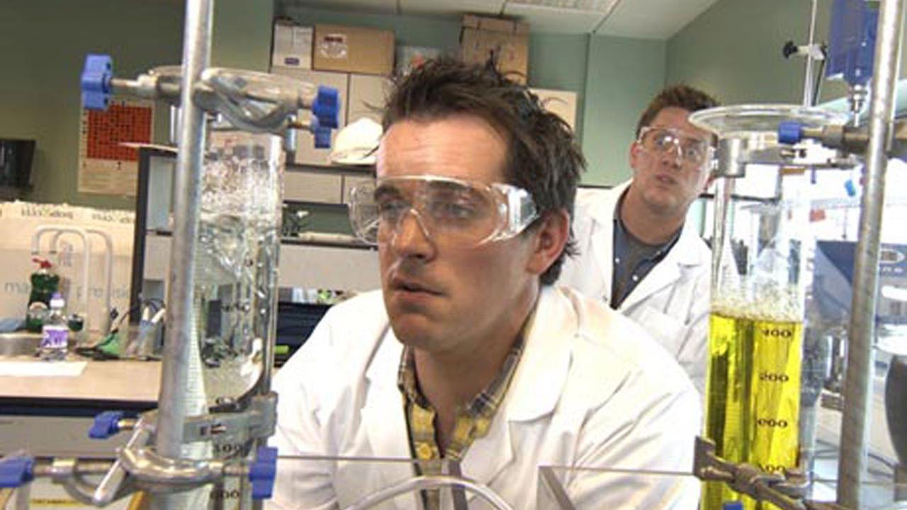 Absolute Genius with Dick and Dom backdrop