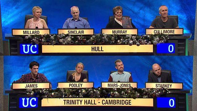 Christmas 2014 - Final: Hull v Trinity Hall, Cambridge