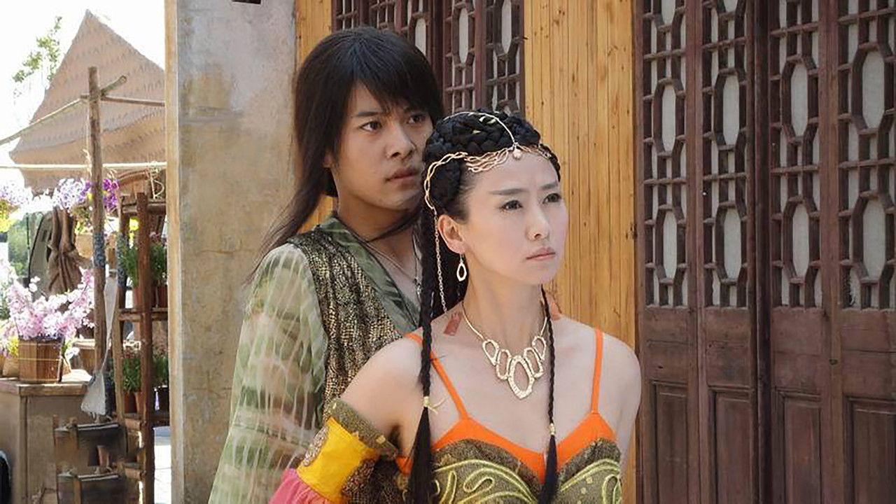 Spring Brightened Zhu Jiumei backdrop