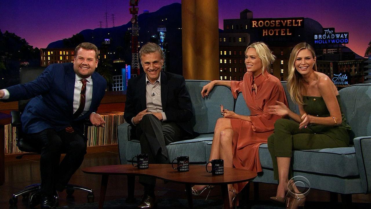 Christoph Waltz, Erin Foster, Sara Foster, George Ezra