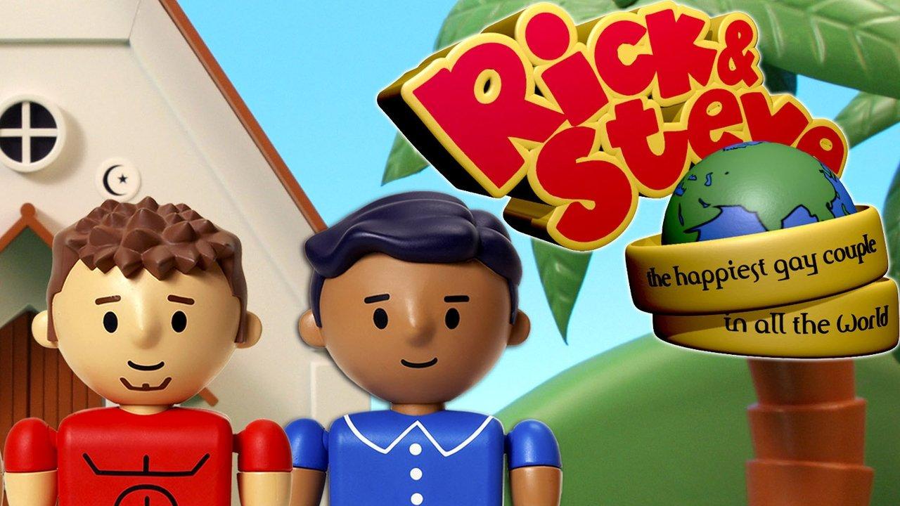Rick & Steve: The Happiest Gay Couple in All the World backdrop