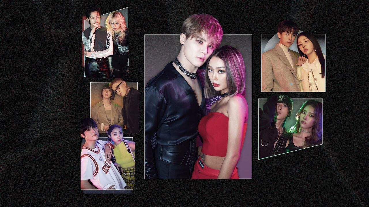 Double Trouble backdrop