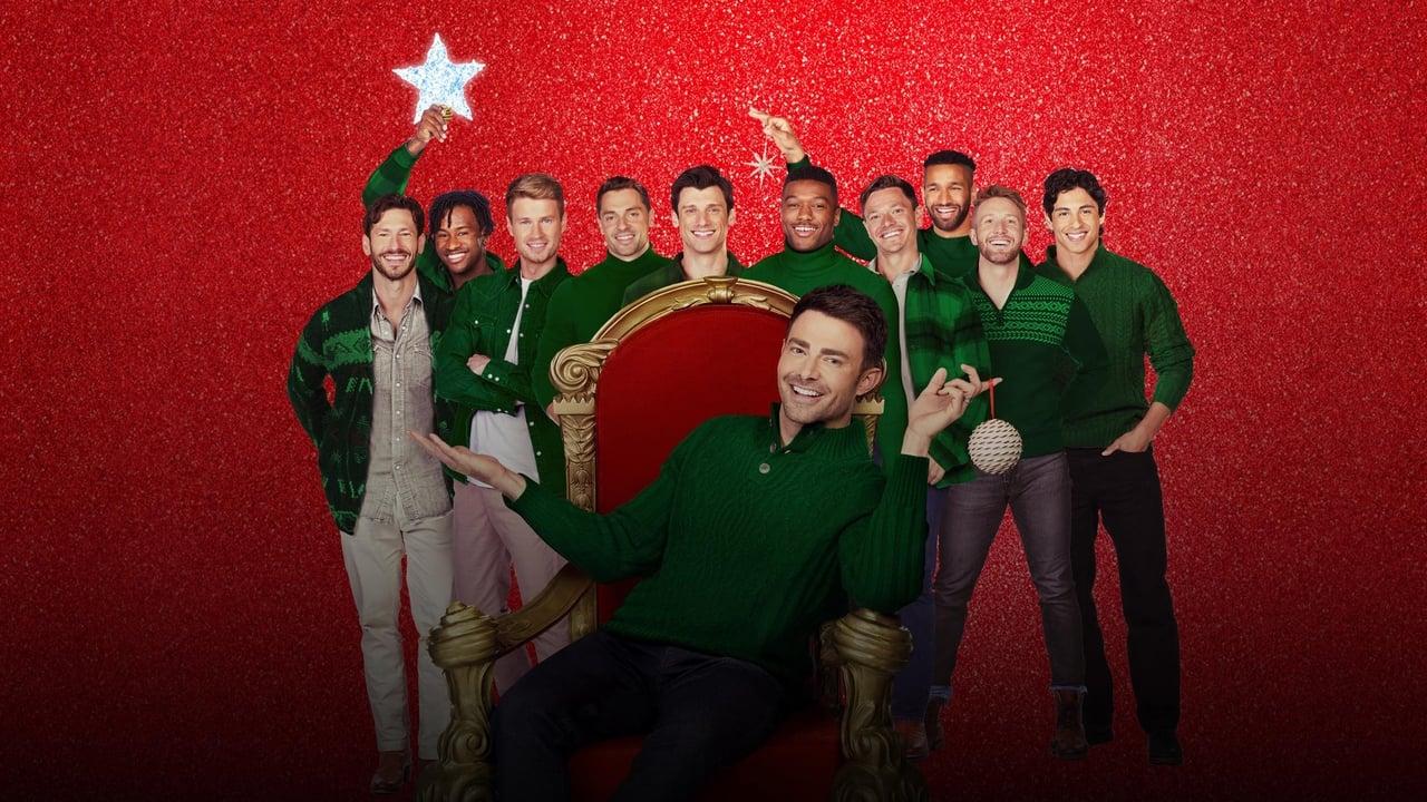 Finding Mr. Christmas backdrop