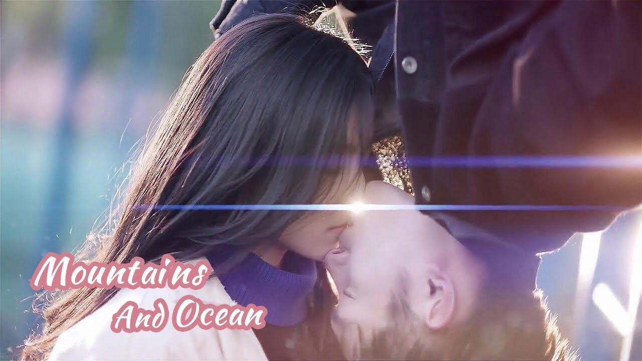 Mountains and Ocean backdrop