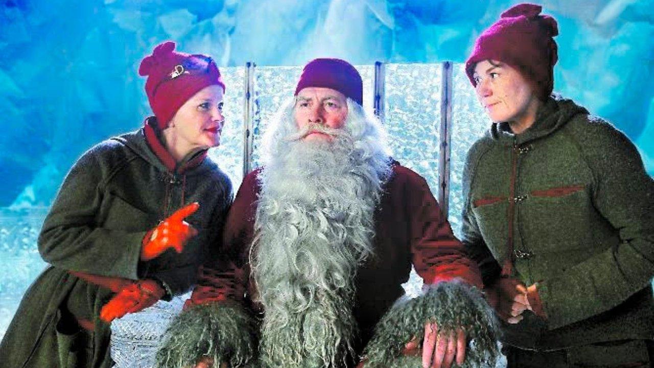 En riktig jul backdrop