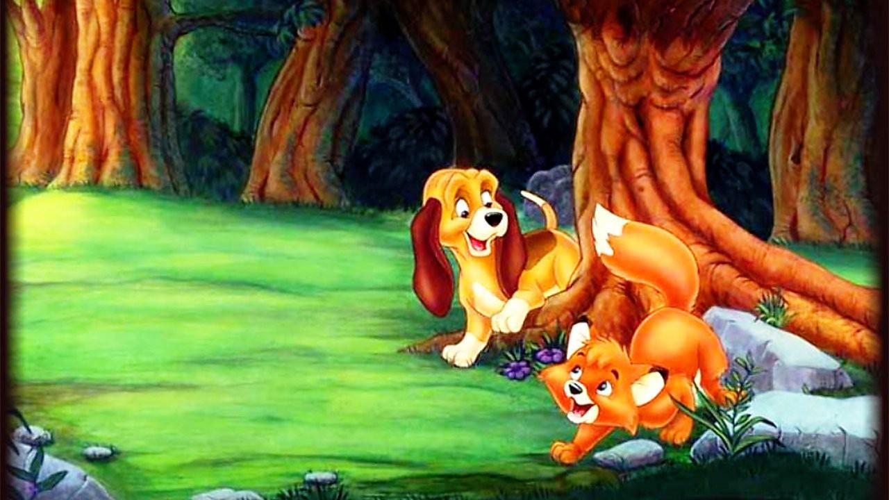 The Fox and the Hound Collection backdrop