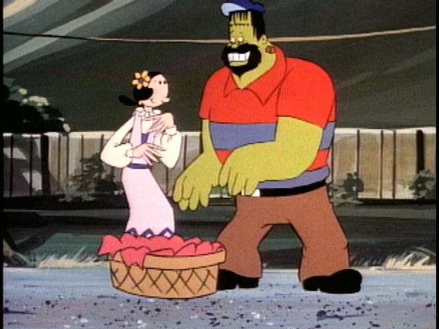 Popeye Meets the Blutostein Monster