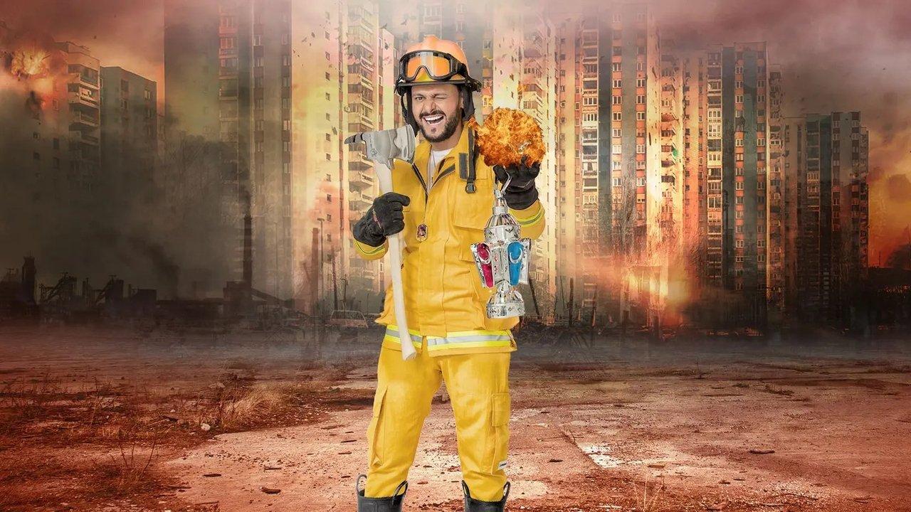 Ramez Beyla'ab Bel Nar backdrop