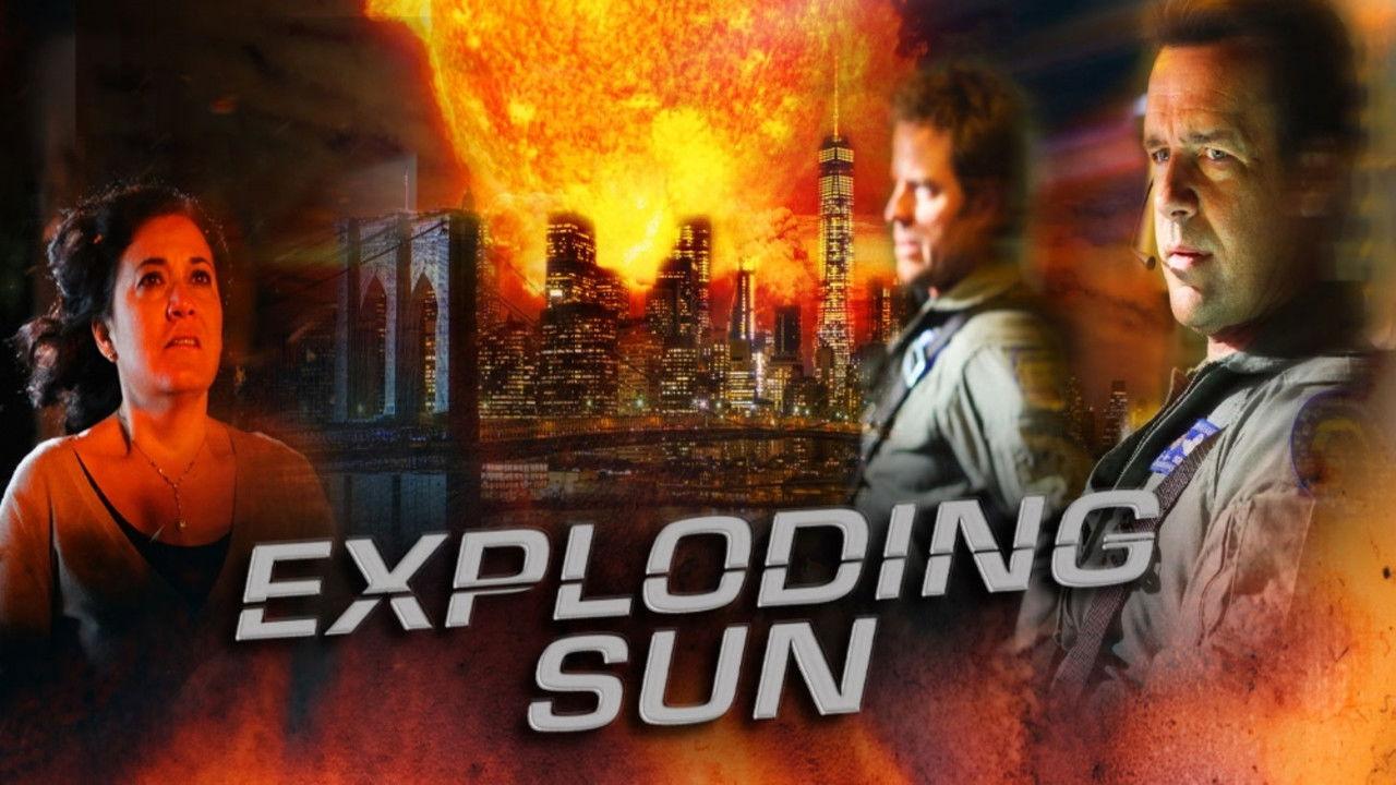 Exploding Sun backdrop