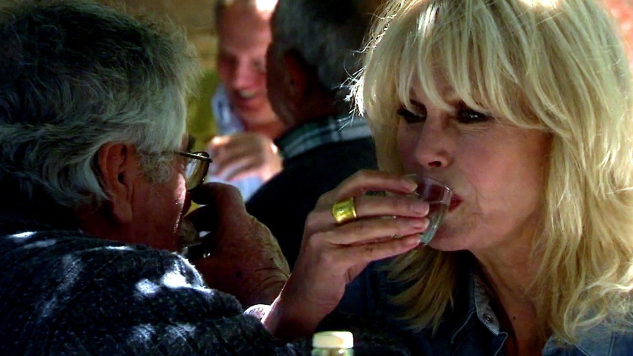 Joanna Lumley's Postcards backdrop