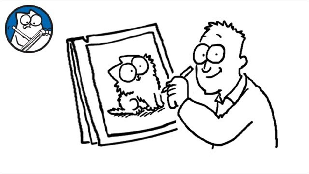 Simon Draws: The Kitten