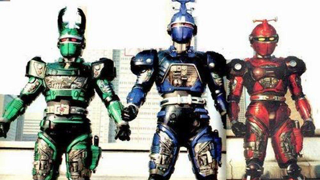 Juukou B-Fighter backdrop