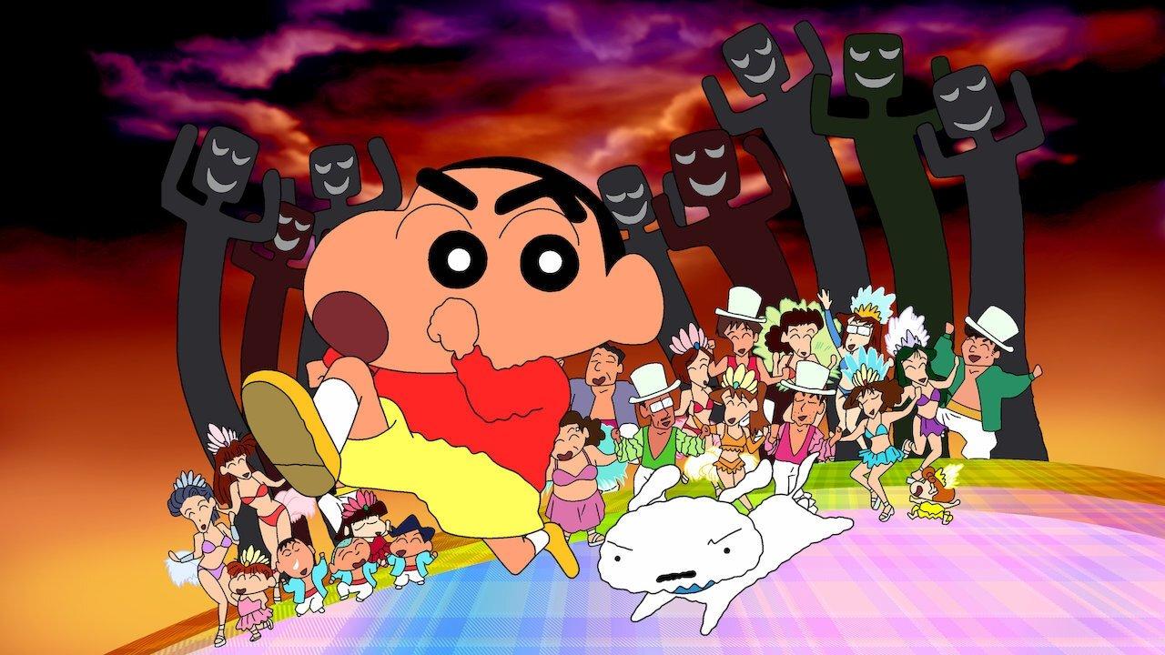 Crayon Shin-chan: The Legend Called Dance! Amigo! backdrop