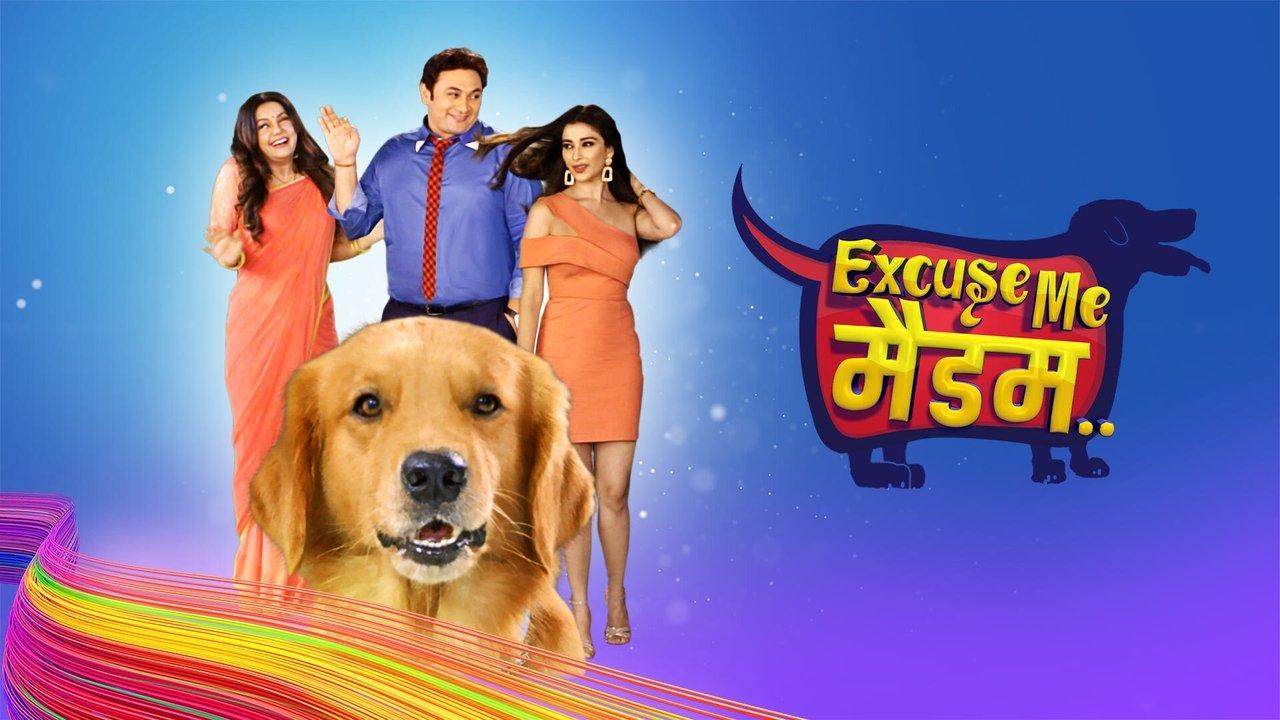 Excuse Me Maadam backdrop