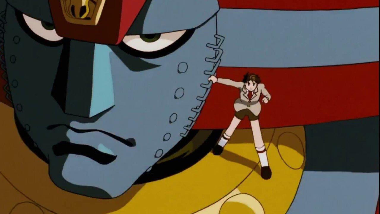 Giant Robo: The Day the Earth Stood Still backdrop