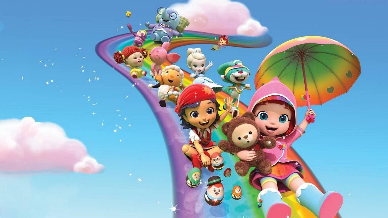 Rainbow Ruby backdrop