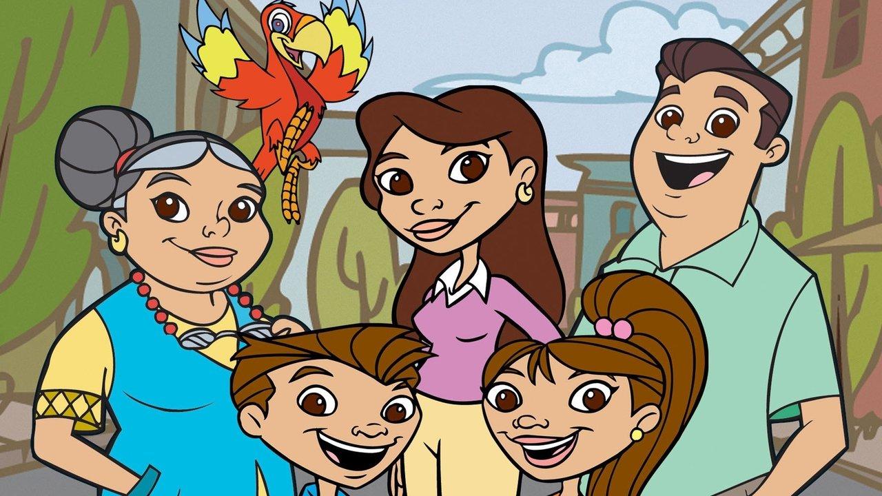 Maya & Miguel backdrop