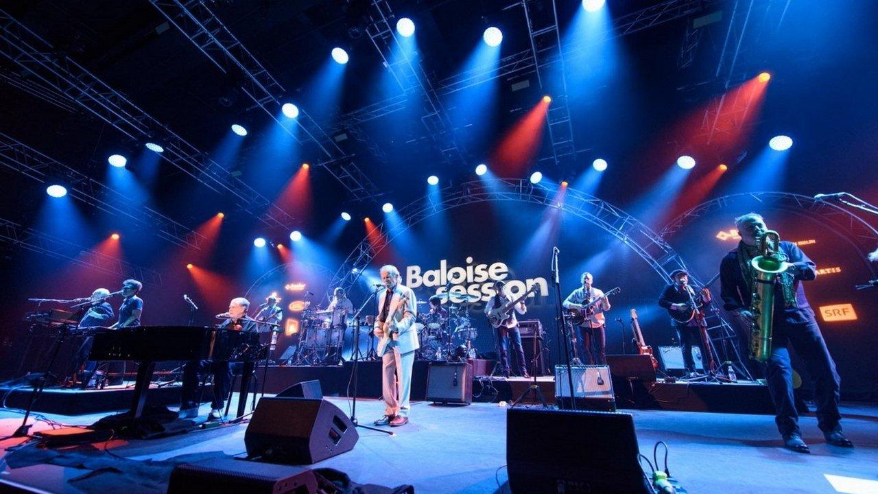 Brian Wilson at la Baloise Session backdrop
