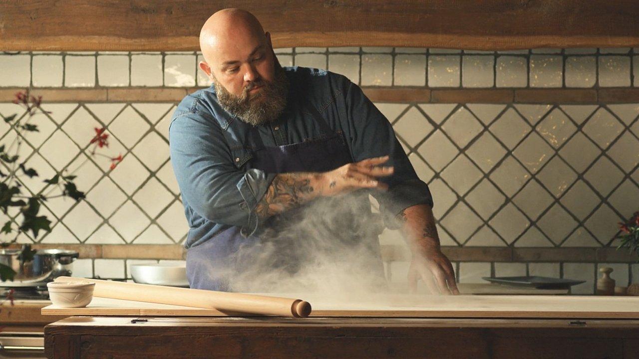 The Shape of Pasta backdrop