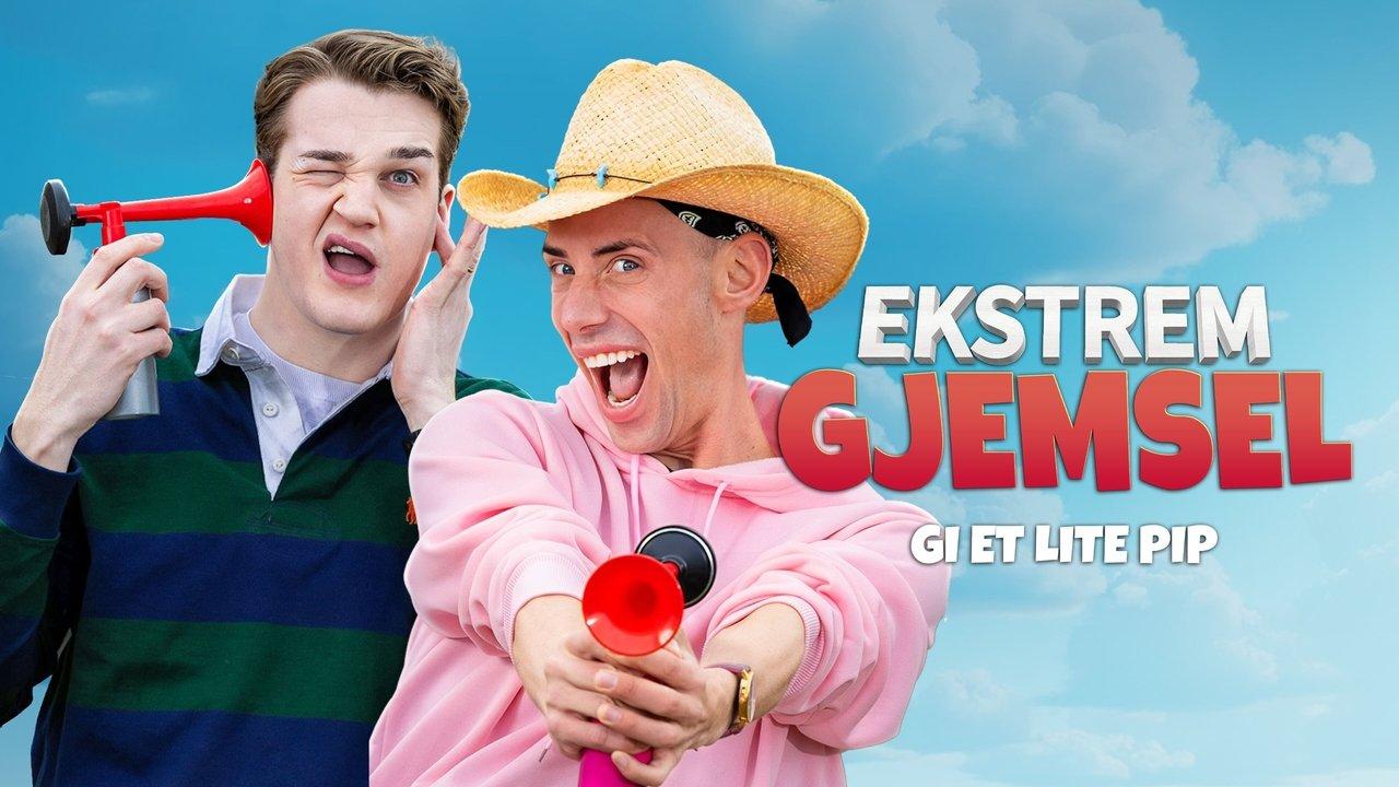 Ekstrem gjemsel backdrop