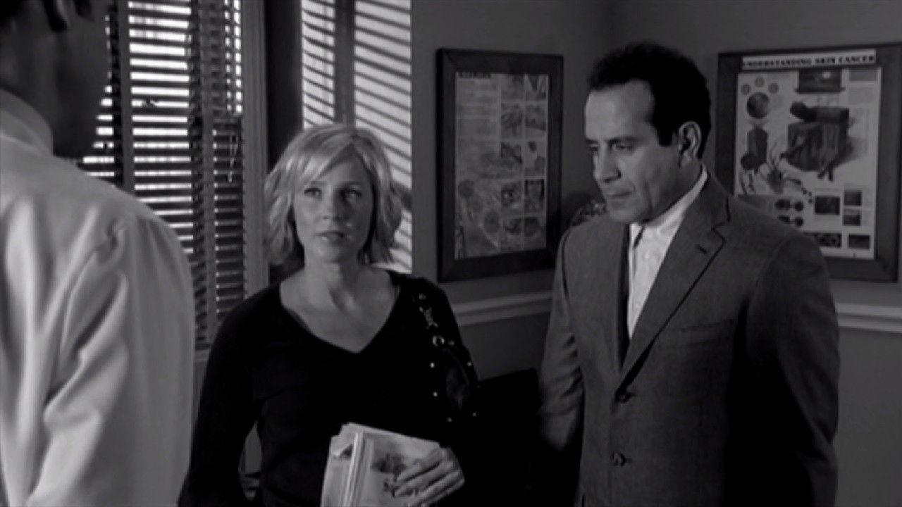 Mr. Monk and the Leper (B&W)