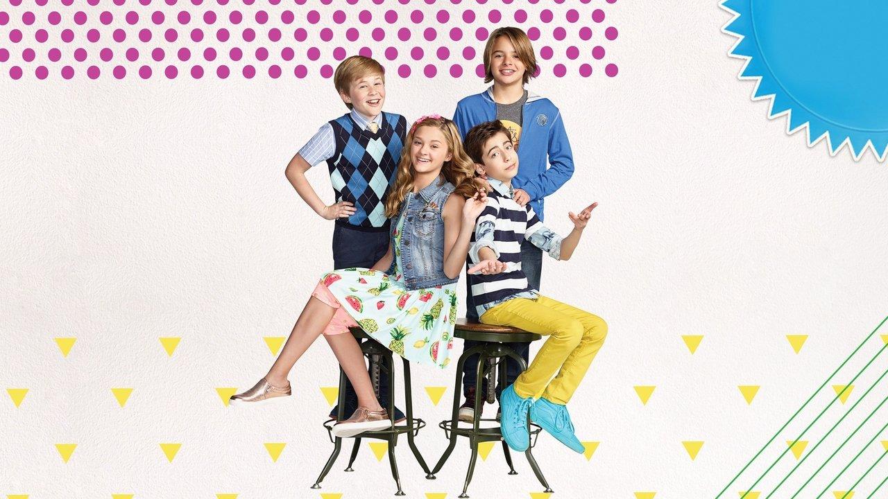 Nicky, Ricky, Dicky & Dawn backdrop