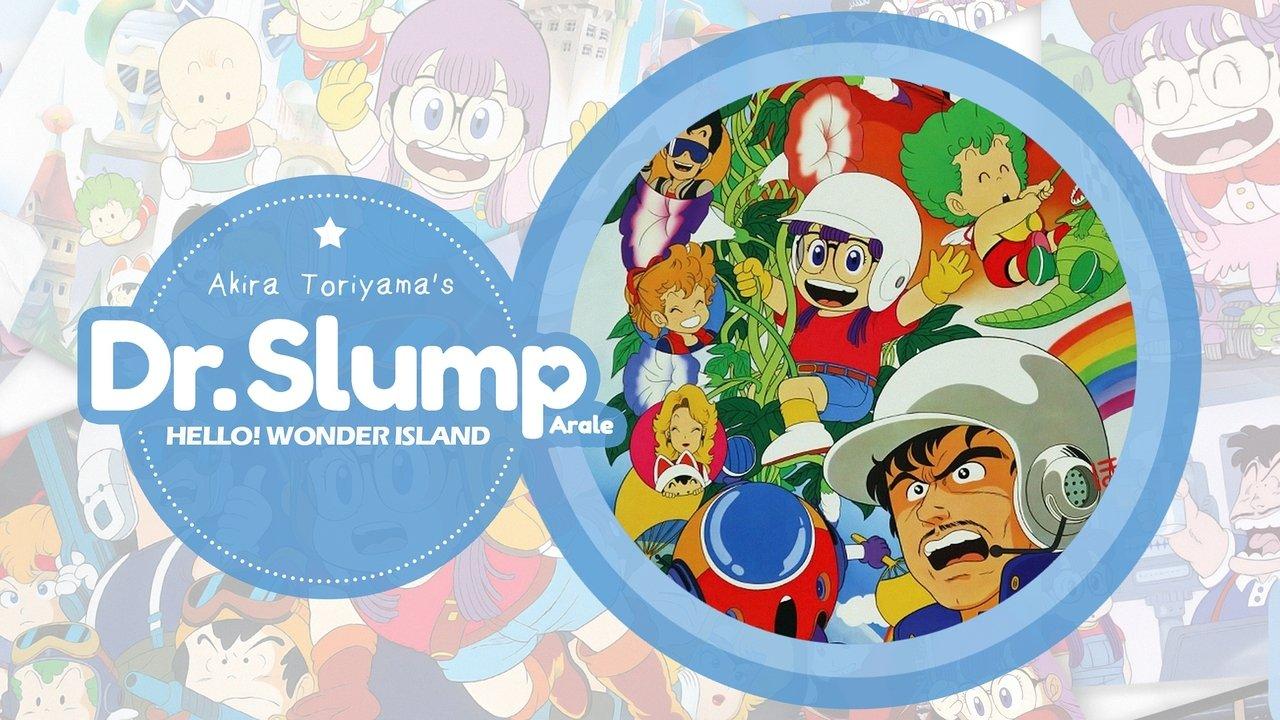 Dr. Slump and Arale-chan: Hello! Wonder Island backdrop