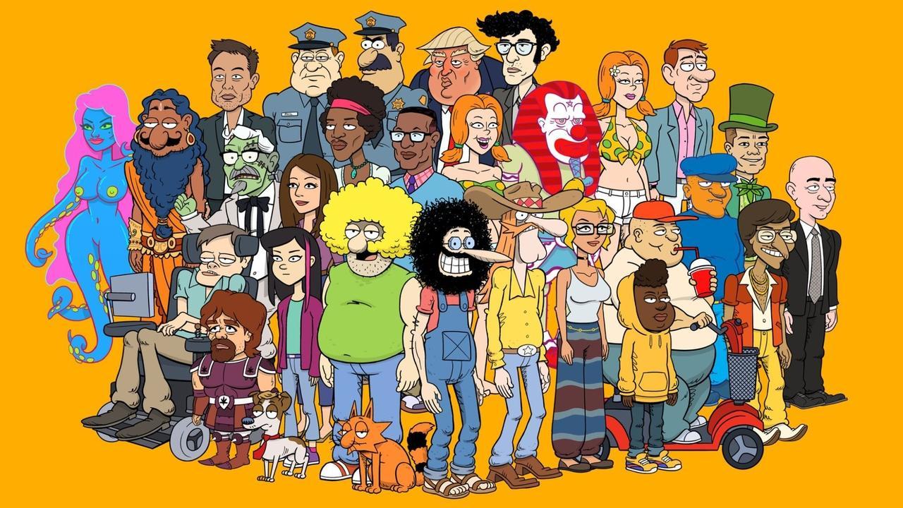 The Freak Brothers backdrop