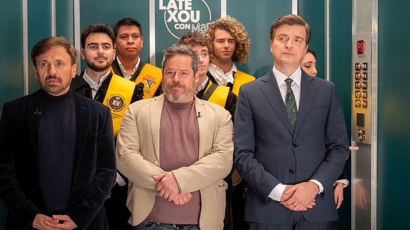 Jorge Sanz, José Mota and Enric Auquer