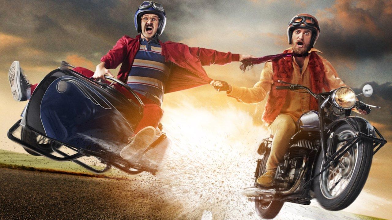 Rhett & Link's Buddy System backdrop