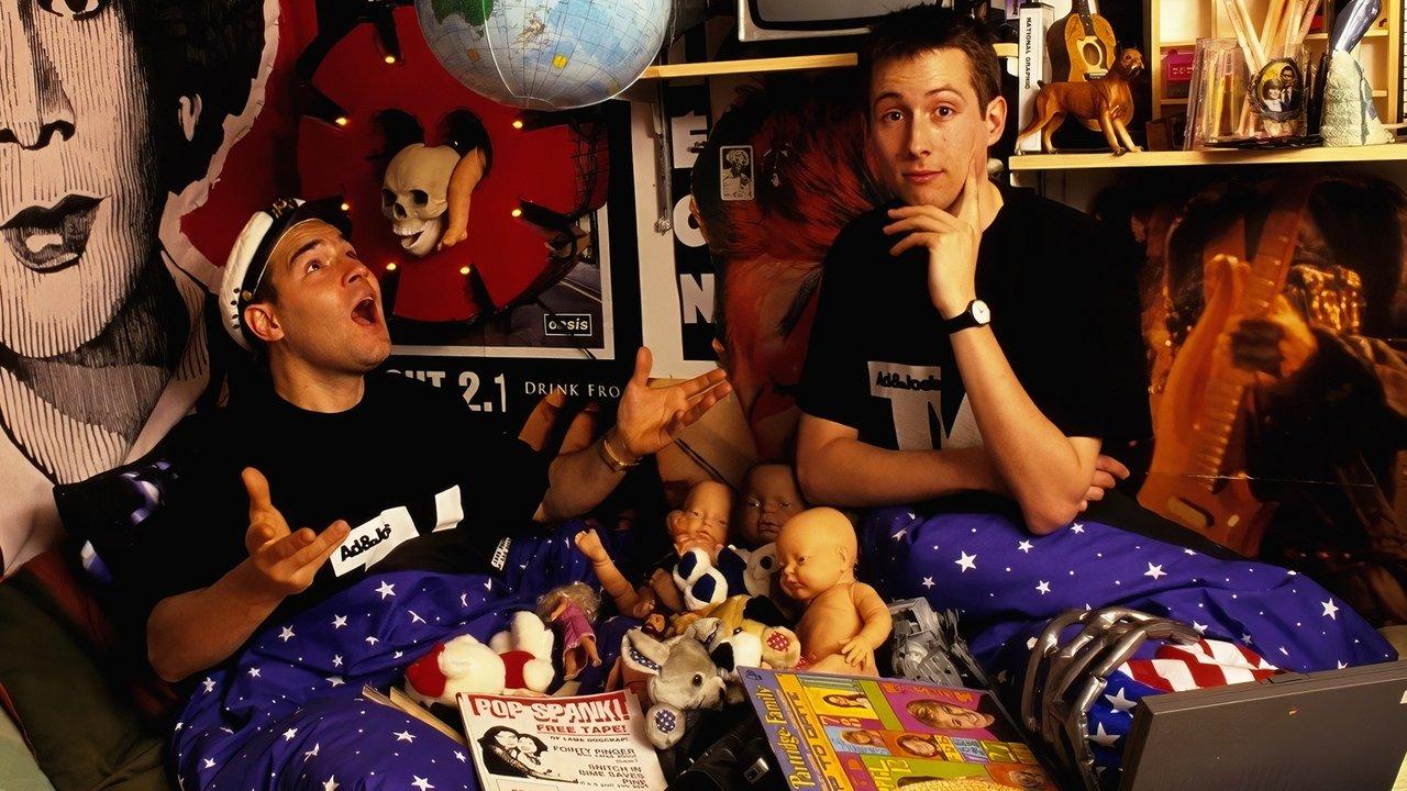 The Adam and Joe Show backdrop