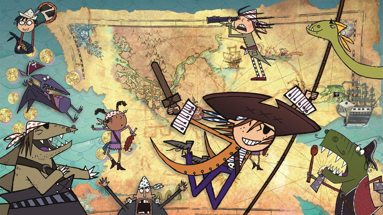 Captain Flinn and the Pirate Dinosaurs backdrop