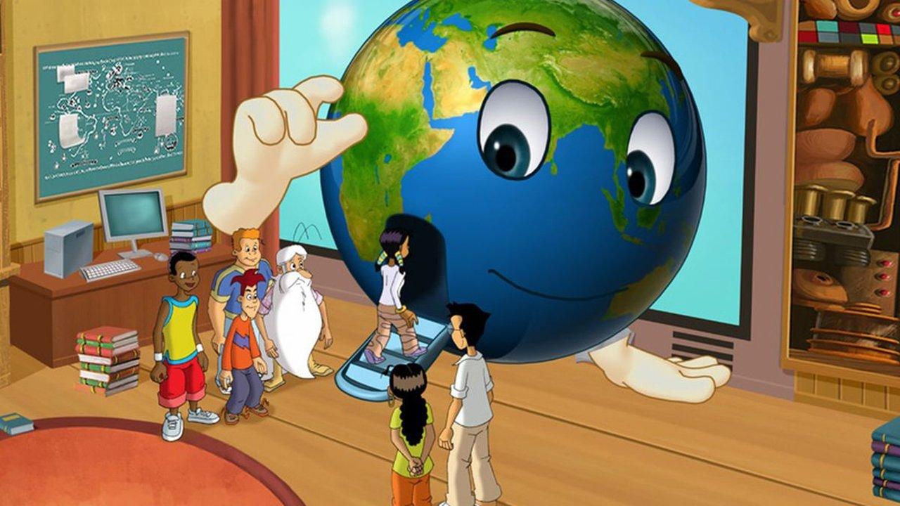 Once Upon a Time... Planet Earth backdrop