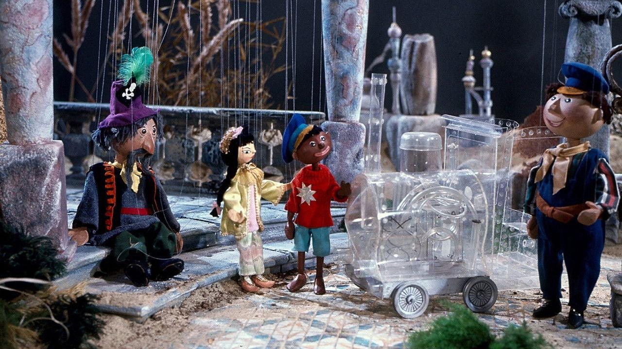 Augsburger Puppenkiste - Jim Knopf und die Wilde 13 backdrop